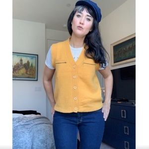 Vintage Esprit sweater vest 90s